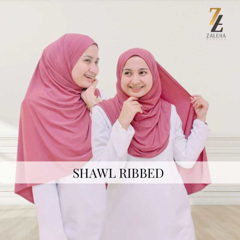 SHAWL RIBBED